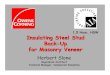 Insulating Steel Stud Back-Up & Masonry Veneerfoamular.com/uploadedFiles/foam/education/EXCERPT XPS06 Insulate... · Understand bracing and brick tie methods. 4. Understand code/fire