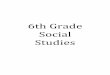 6th Grade Social Studies - Richland Parish School Boardrichland.k12.la.us/documents/common core standards/cc/6th/ileap/ss6... · LEAP Social Studies test to be ... standard, category,