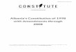 Albania's Constitution of 1998 with Amendments through · PDF fileAlbania's Constitution of 1998 with Amendments through 2008. PDF generated: 17 Jan 2018, 15:42 ... We, the people