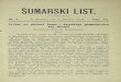 ŠUMARSKI LIST 6/1882 -  · PDF fileda prime madjarski jezik u škole i urede kao jezik domovine! U ovaj doista težki čas po narod naš, pojavi se i u Hr