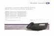 Alcatel-Lucent OmniPCX Office Rich Communication · PDF fileAlcatel-Lucent OmniPCX Office Rich Communication Edition 8068 Premium Deskphone 8039 Premium Deskphone 8038 Premium Deskphone