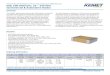 Surface Mount Multilayer Ceramic Chip Capacitors (SMD MLCCs) ESD · PDF file• Extremely low ESR and ESL • High thermal stability • High ripple current capability Overview KEMET’s