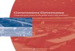 Government Governance - Corporate · PDF fileGovernance,a framework for public service bodies, July 1995. 8 ... government governance: corporate governance in the public sector, why