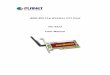IEEE 802.11g Wireless PCI Card WL-8313 User Manualdownload.asm.cz/inshop/prod/Planet/EM-WL8313v2.pdf · Infrastructure mode also supports roaming capabilities for mobile users. More