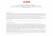 The Hybrid HVDC Breaker - ABB Group · PDF fileThe transfer losses of the hybrid HVDC breaker concept are thus significantly reduced to a percentage of the losses incurred by a pure