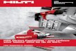 Hilti Direct Fastening – can reduce your labour time by up ... · PDF fileHilti Direct Fastening – can reduce your labour time by up to ... Hilti Direct fastening ... using Hilti