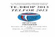 21th T L COMMUNIC TIONS FORUM ТЕЛФОР 20132013.telfor.rs/files/Program TELFOR 2013.pdf · Prof. Dr Zlatan Stojković, ETF, Belgrade, Serbia . Mr Ivan Telečki, TS, Novi Sad,