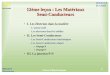 Université de CAEN 12ème leçon : Les Matériaux Semi · PDF file1 Cours d'électronique IUT Mesures Physiques Université de CAEN 1ère Année 12ème leçon : Les Matériaux Semi-Conducteurs