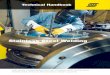 Technical Handbook - ESAB Welding &  · PDF fileWelding consumables for joining and cladding stainless steels and nickel-base alloys Stainless Steel Welding Technical Handbook