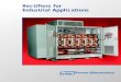 Rectifiers for Industrial Applications - Spang Power Library/Literature Library/Systems... · rectifier-transformer. Spang’s ability to manufacture high voltage transformers enables