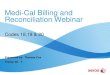 Medi-Cal Billing and Reconciliation Webinar 18, 19, and 20... · Medi-Cal Billing and Reconciliation Webinar Codes 18,19 & 20 ... Review Top Ten Denials ... Managed Care Differential