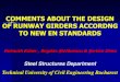 COMMENTS ABOUT THE DESIGN OF RUNWAY GIRDERS ACCORDNG TO NEW … 2011/Presentations/Day2/Kober_1310201… · COMMENTS ABOUT THE DESIGN OF RUNWAY GIRDERS ACCORDNG TO NEW EN STANDARDS