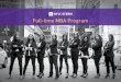 Full-time MBA Program - web-docs.stern.nyu.eduweb-docs.stern.nyu.edu/admissions/full-time-mba-admission-viewboo… · Projects Partner with faculty to tackle complex, ... is sought