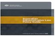 Australian Administrative Law Policy Guide - Sign In Australian...‚ ‚ 2012 Australian Administrative Law Policy Guide ... Public Service Commission at www ... enabling judicial