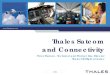 Thales Satcom and Connectivity - · PDF fileThales Satcom and Connectivity . Peter Durrant – Technical and Product Line Director. Thales UK Flight Avionics. 2 / ... First Connectivity