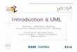 Introduction à UML - · PDF fileex : MERISE Méthodes orientées objets : n on ne sépare pas les données et les traitements ex : Booch, OMT. 6 L’unification des méthodes n La