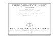 Probability Theory - Calicut Universityuniversityofcalicut.info/syl/ISEmBScMATHEMATICSPROBABILITYTHE… · Probability Theory Page 2 UNIVERSITY OF CALICUT SCHOOL OF DISTANCE EDUCATION