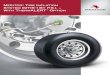 MERITOR TIRE INFLATION SYSTEM (MTIS ) BY P.S.I. − …meritorcya.com/PDFs/MeritorMTISBrochure.pdf · Tire Footprint @ 100 psi vs. 70 psi Tire footprint and rolling resistance increase