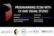 Programming SCSM With C# and Visual Studio - Schedschd.ws/hosted_files/mms2017/63/Programming SCSM... · PROGRAMMING SCSM WITH C# AND VISUAL STUDIO Dieter Gasser @DiGaBlog, dieter.gasser@itnetx.ch