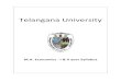 Telangana Universitytelanganauniversity.ac.in/MA Economics.pdf · ... Price discrimination, Monopoly control and regulation. ... Price and output determination under Monopsony and