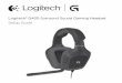 Logitech® G430 Surround Sound Gaming Headset Setup  · PDF fileLogitech G430 Surround Sound Gaming Headset 3 Contents English 4 Deutsch 9