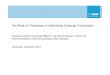 The Role of Thickeners in Optimising Coatings · PDF file1 The Role of Thickeners in Optimising Coatings Formulation Clemens Auschra, Immanuel Willerich, Iván García Romero, Hunter