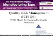 Quality Risk Management (ICH Q9) - Nig · PDF fileQuality Risk Management (ICH Q9): ... GAMP 5(ISPE) Guide GALP Good Automated Laboratory Practices ... HVAC, Drains, lightings MAN
