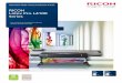 Full Colour Wide Format Production Printer L4130... · Full Colour Wide Format Production Printer The new Ricoh Pro L4100 series with new ... 212 pass Draft 8.7 m /h