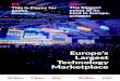 Europe’s Largest Technology · PDF fileEurope’s Largest Technology Marketplace Attendees 50,000+ ... Kiosk 2 Passes €17,500 2x2 4 Passes €35,000 3x2 6 Passes €45,000 3X3