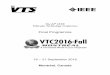 The 84th IEEE Vehicular Technology Conference - …ieeevtc.org/vtc2016fall/final-program.pdf · 2 The 84th IEEE Vehicular Technology Conference VTC2016-Fall Montréal Programme 