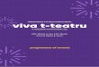 TEATRU MALTA and ARTS COUNCIL MALTA viva t-teatru t-Teatru Programme... · viva t-teatru TEATRU MALTA and ARTS COUNCIL MALTA A celebration of world theatre day 24th March to the 27th