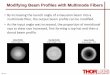 Modifying Beam Profiles with Multimode Fibers - Thorlabs · PDF fileModifying Beam Profiles with Multimode Fibers •By increasing the launch angle of a Gaussian beam into a multimode