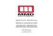 SERVICE MANUAL - Equipment Rental | Building Supplydukecompany.com/wp-content/uploads/2017/03/MMD-PowerPro-Mobil… · SERVICE MANUAL MOBILE GENERATORS ... Electrical Parts ... 