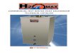 commercial hot water heat exchanger technical catalogboilers-water-heaters.thermalsolutions.com/Asset/H2OMax Heat... · RECOMMENDED PIPING ... The H2OMax is a commercial hot water