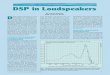 DSP in Loudspeakers - Xenonaxenona.com/xenonaupl/Ivo_Hristev/AES-tutorials/aesTutorial86.pdf · J. Audio Eng. Soc., Vol. 56, No. 1/2, 2008 January/February 67 Loudspeakers with Nonlinear