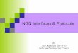 NGN Interfaces Protocols - base/NGN/NGN_PROTOCOLS.â€¢ Functional Architecture of NGN â€¢ Interfaces Protocols ... MGW Server Server PSTN/ ISDN Internet GGSN Intranets SGSN