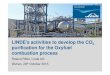 LINDE's activities to develop the CO purification for the ... presentations/Session 7A/7A... · Roland Ritter, Linde AG ... purification for the Oxyfuel combustion process. Linde