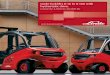 Linde forklifts H 16 to H 180 with hydrostatic drive. · PDF fileLinde forklifts H 16 to H 180 with hydrostatic drive. ... Linde PureMotion is the name given to the entire ... Quality