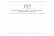 VERIFICATION AUDIT FOR GREEN MARK CERTIFICATION · PDF fileBCA Green Mark Certification ... From Building Management System: • Determine the performance of the energy efficient systems