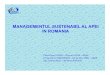 Management sustenabil al apei in Romania 2 - …documents.rec.org/...management_sustenabil_al_apei_in_romania_2.pdf · Apa si sanit tiitatia sunt parti it tintegratealecilliiclului