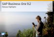 SAP Business One 9 · PDF fileVorlage wird via SAP Note geliefert um schnell ... Einfacher Ansatz um eine XML-Ausgabe zu generieren Electronic Documents Framework