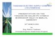 TANZANIA ELECTRIC SUPPLY COMPANY LTD (TANESCO) · PDF file22-mar-15 1 tanzania electric supply company ltd (tanesco) presentation on the tanzanian solar pv-hybrid workshop held in