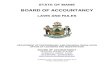 BOARD OF ACCOUNTANCY - Maine.gov · PDF filestate of maine board of accountancy laws and rules department of professional and financial regulation office of licensing and registration