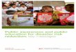 Public Awareness and Public Education Key messages - · PDF file2 International federation of Red Cross and Red Crescent Societies Public awareness and public education for disaster