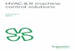 HVAC & R machine control solutions - SIMCA · PDF file7 General presentation HVAC & R machine control solutions Modicon M168 Controller for Air Handling Unit: BACnet MS/TP connectivity