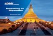 Investing in Myanmar - KPMG | US · PDF fileInternational Tax 18 Anti-Avoidance ... Myanmar. Advantages of investing in Myanmar: ... proper books of accounts which