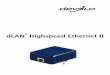 dLAN HS Ethernet II - · PDF fileEin Wort vorab | | devolo dLAN Highspeed Ethernet II | 4 Ein Wort vorab Vielen Dank für Ihr Vertrauen! Mit dem dLAN Highspeed Ethernet II haben Sie