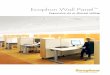 Ecophon Wall  · PDF file8 | VErTical Sound abSorbErS For improVEd acouSTicS In some premises, conditions are such that a wall-to-wall sound-absorbing ceiling on its own is not