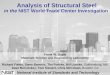 Analysis of Structural Steel - NIST · PDF fileAnalysis of Structural Steel ... Chemistry All plates ... –Upper chord of 60’ trusses • Chemistry requirements of A 36-66