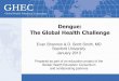 Dengue: The Global Health Challenge · PDF fileDengue: The Global Health Challenge ... .ppt+dengue+malnutrition+risk&cd=1&hl=en&ct=clnk&gl=us&client ... DHF is divided into 4 grades